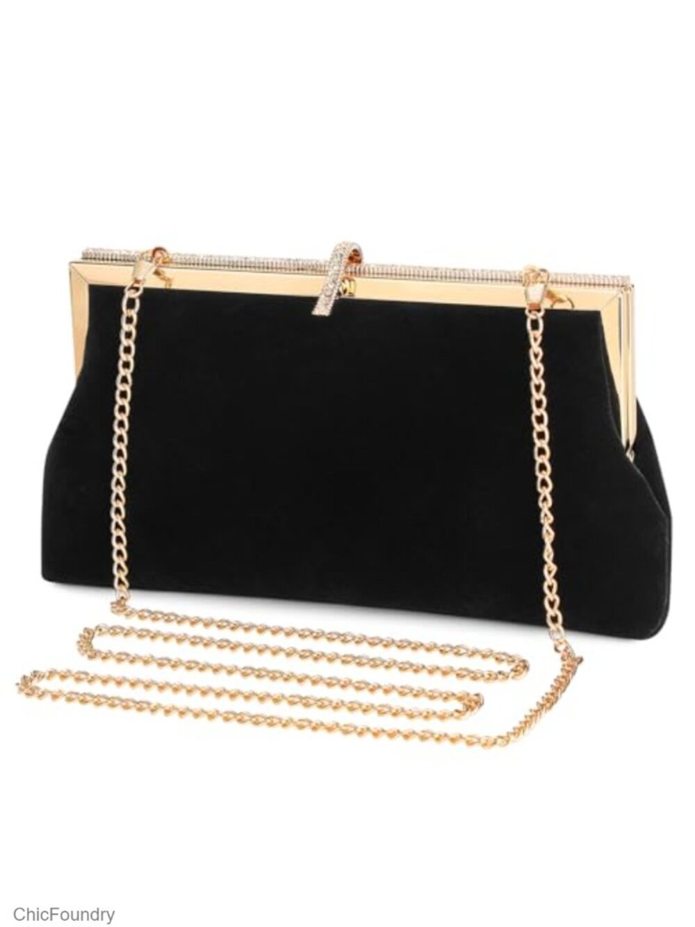 Velvet Evening Clutch Purse Formal Bridal Wedding Cocktail Party